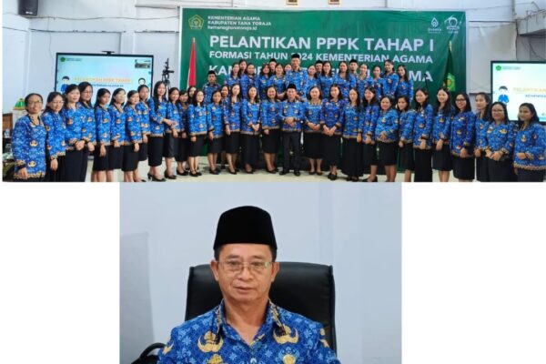 50 Penyuluh Agama Kristen Dilantik PPPK: Harapan Baru Pelayanan Umat di Tana Toraja