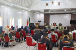 humas kemenag tana toraja sedang rapat kordinasi