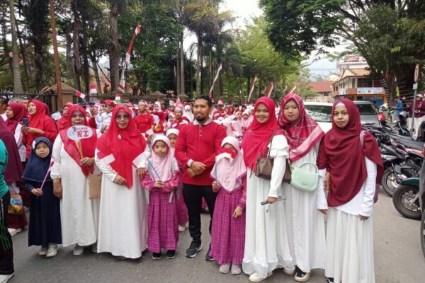 MIM To’kaluku Meriahkan Jalan Santai Kerukunan Kemenag RI Sambut HUT ke-80 Kemerdekaan