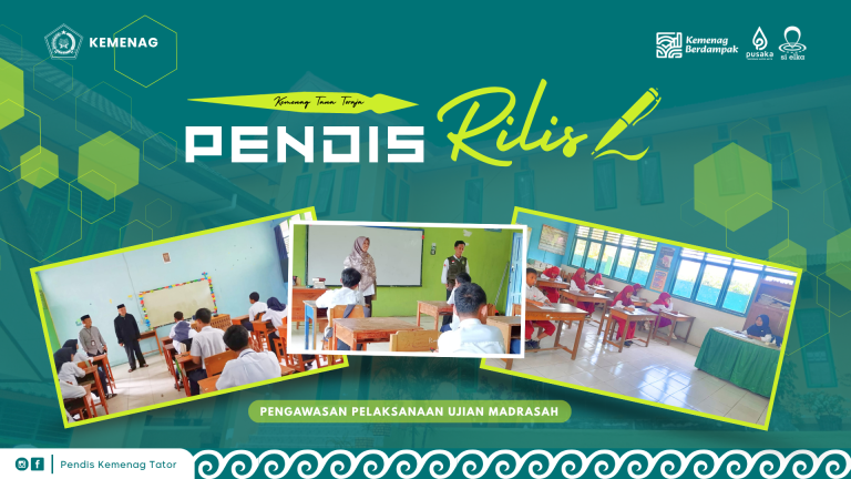 Pastikan Transparan dan Berkualitas, Pendis Tana Toraja All Out Awasi Ujian Madrasah